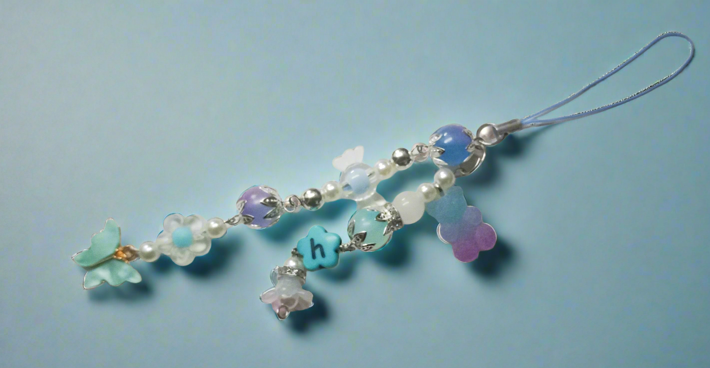 Blue-Purple KeyChain/Charm/Strap
