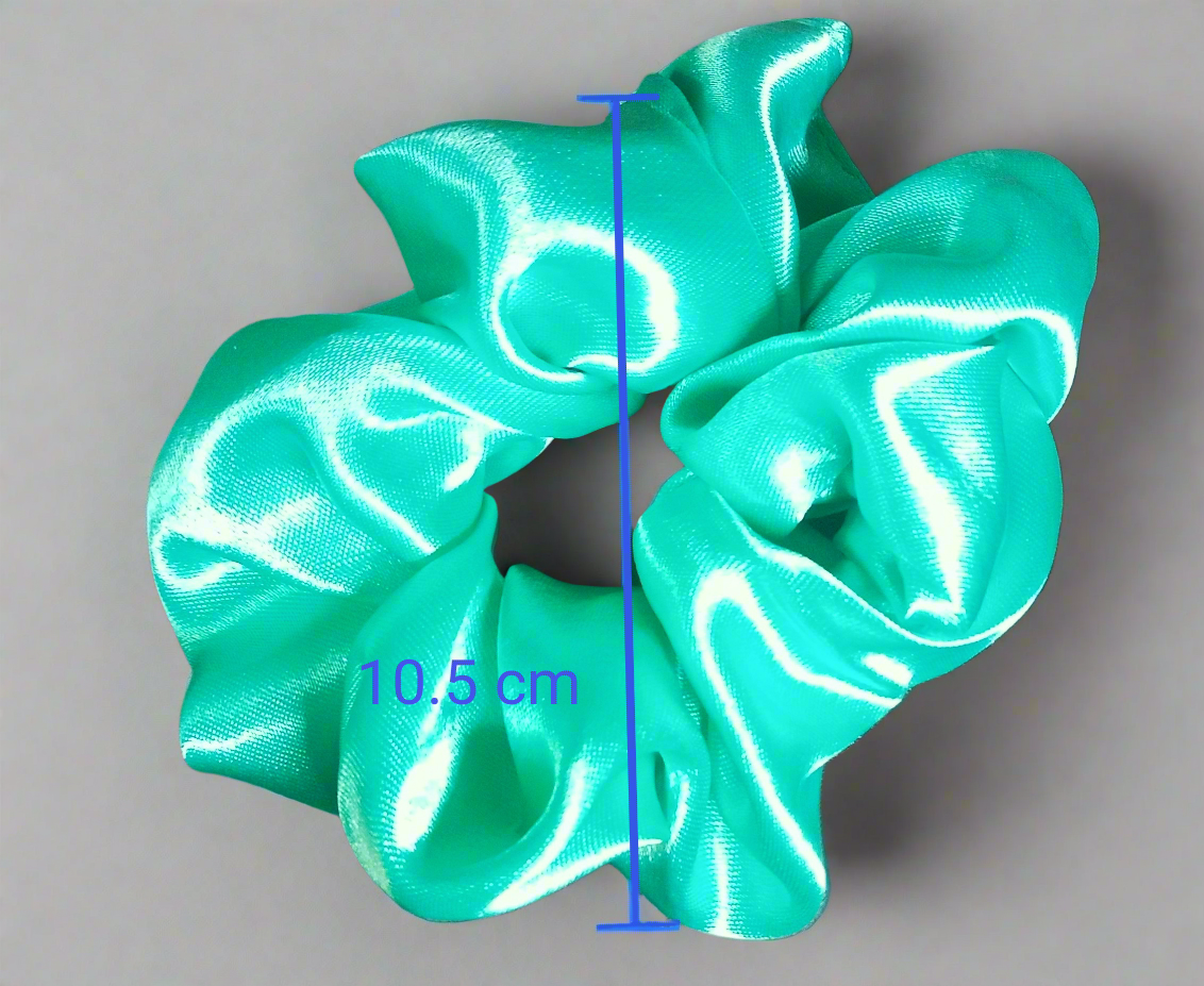 Satin Silk Scrunchies (Fluffy)